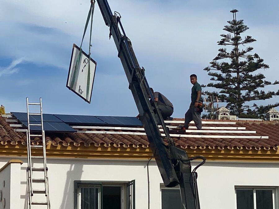 Instalación fotovoltaica residencial