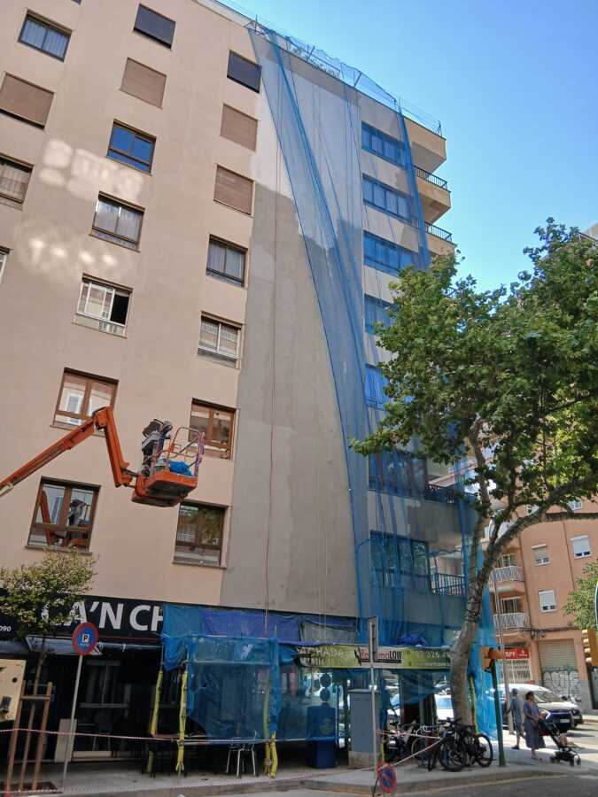 Reparación Fachada Francesc Suau 15 Palma