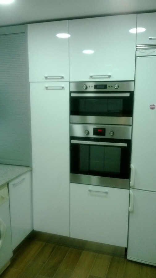 Cocina Formica Blanca Brillo