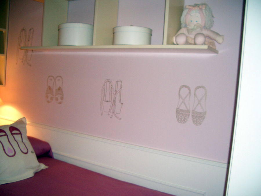 Zapatillas pintadas 