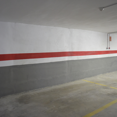 Pintura en garaje