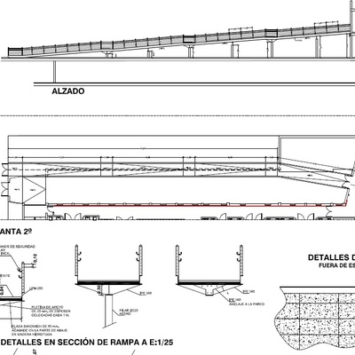Rampa de evacuación de Residencia de Ancianos
