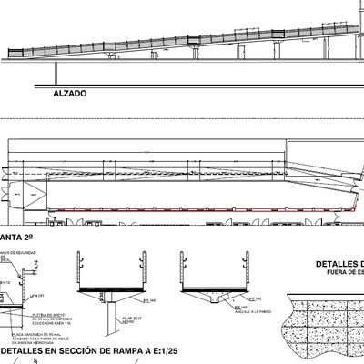 Rampa de evacuación de Residencia de Ancianos