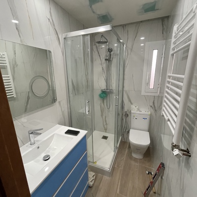 Mampara de baño
