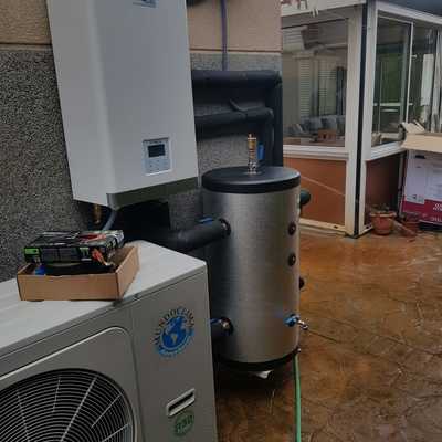 Instalación de aerotermia