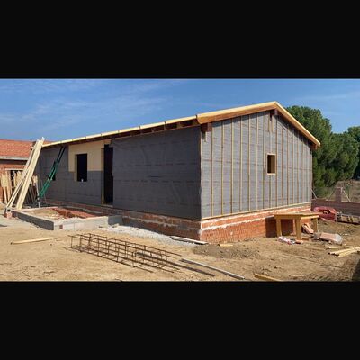 Trabajo en vivienda de madera