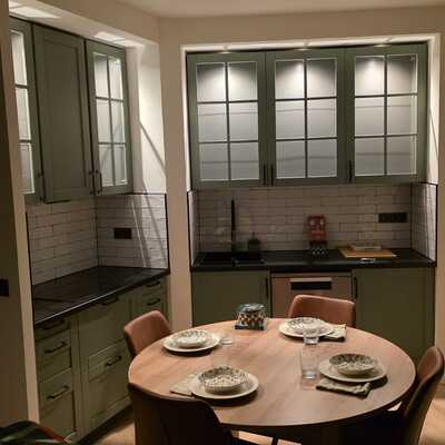 Cocina moderna tras reforma integral