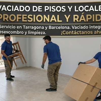 Vaciados o mudanzas de pisos y locales