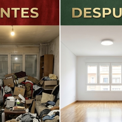 Ejemplo de vaciado+limpieza+pintura