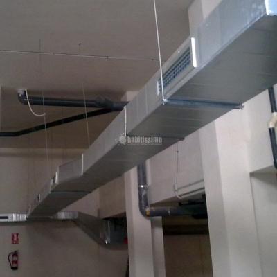 Aire Acondicionado, Conductos Fibra Chapa