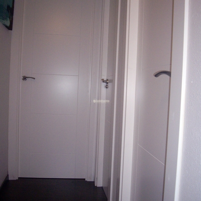 Puertas lacadas en blanco