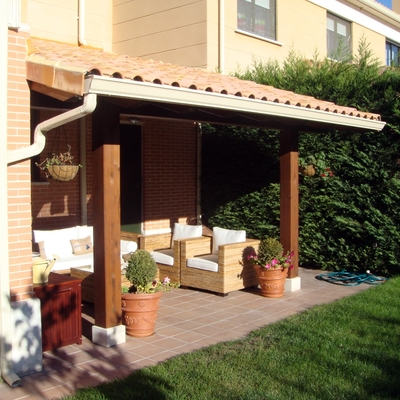 11-Porche de madera.