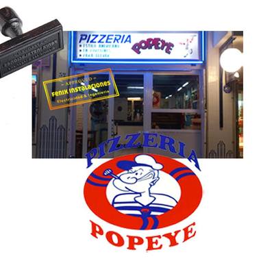 Instalacion electrica e ingenieria pizzeria Popeye