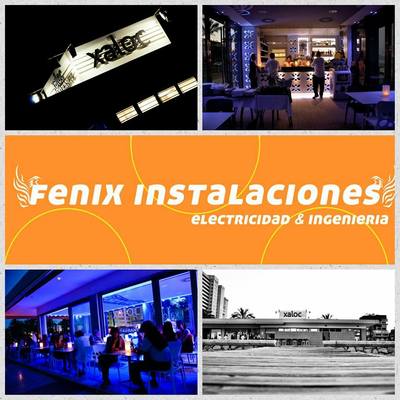 Instalacion electrica e iluminacion Restaurante Xaloc