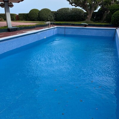Llenado de piscina