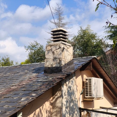 Impermeabilización y reparación de chimenea