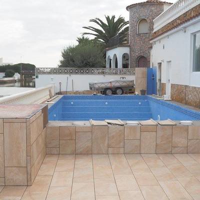 Terraza nueva y reformar piscina
