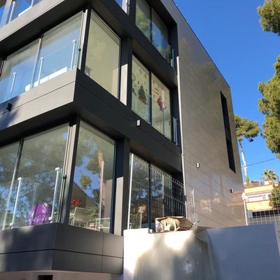 Construcción de Casa moderna