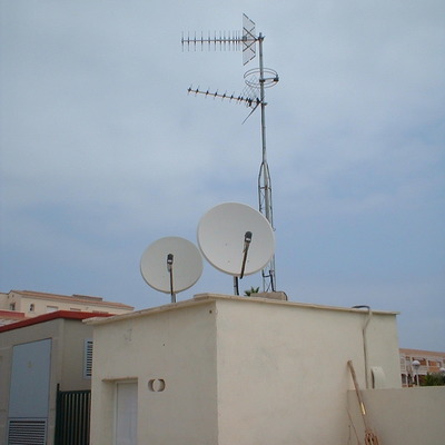 Sistema captación antena comunitaria