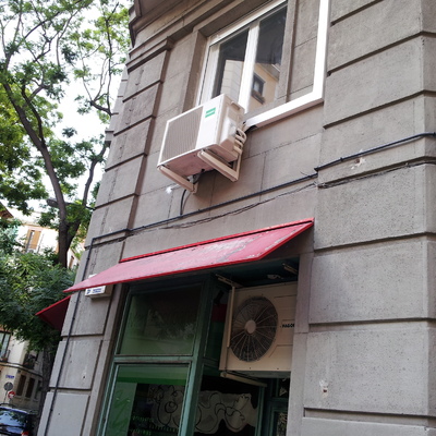 Instalación máquina exterior