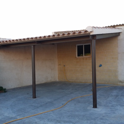 Porche patio