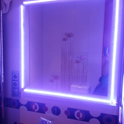 Iluminación led espejo 