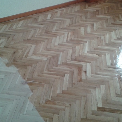 parquet en espiga