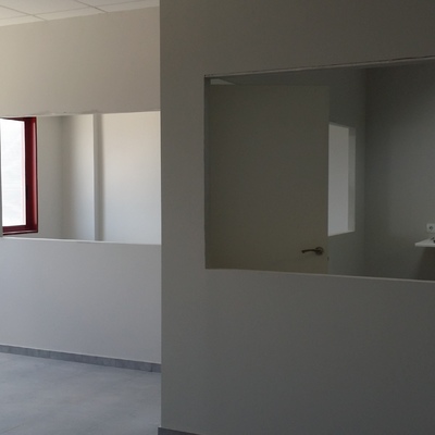 Estructura de pladur para oficinas