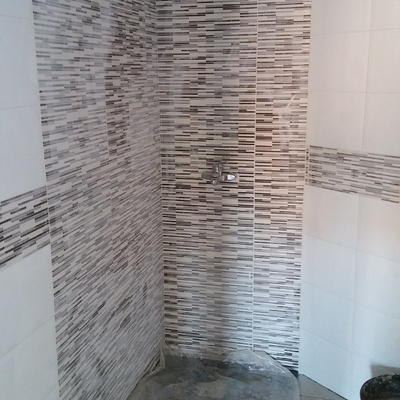 Baño moderna. 