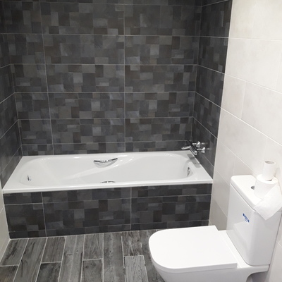 Baño con bañera 