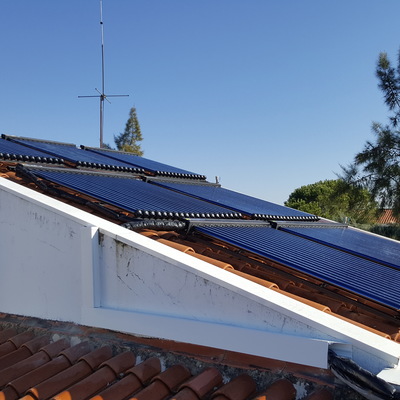 Paneles solares de tubos de vacío