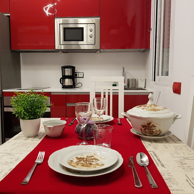 Con la cena ya pronta