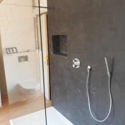 ducha grande con Mortex
