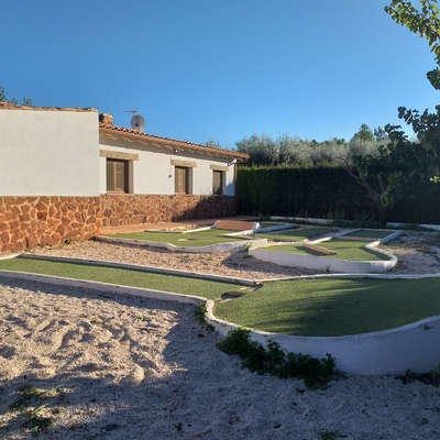 Mini campo de golf