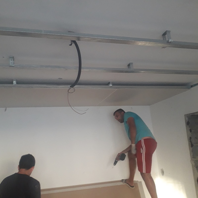 hacer teccho de pladur