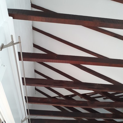 Tratamiento de vigas de madera