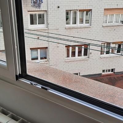 ventana del baño