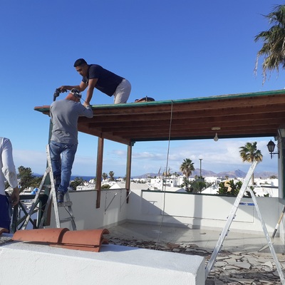 Empezando reforma en Puerto del Carmen