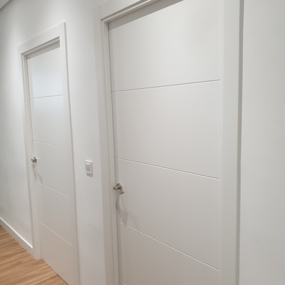 Puertas lacadas