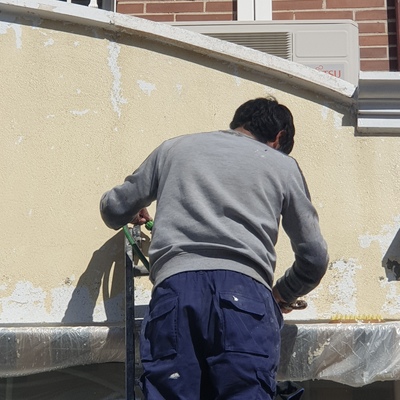 Raspado de pintura