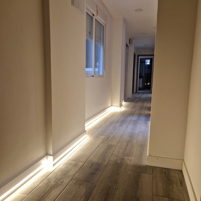 iluminacion rodapie