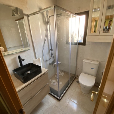 Reforma de baño parcial