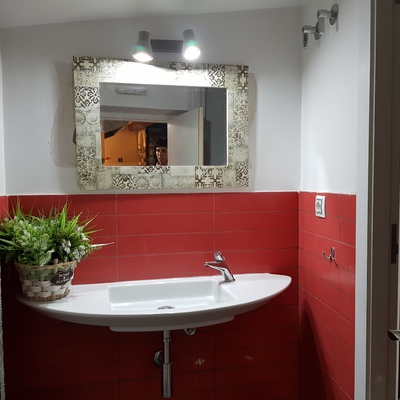 Decoración lavabo