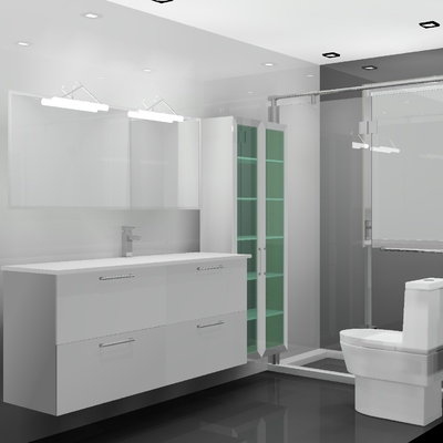 3D baño