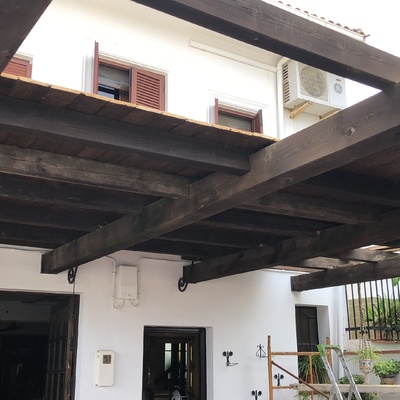 Techo de madera