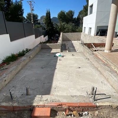 Estructura piscina