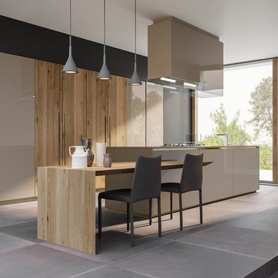 Cocina italiana modelo mediterraneo chic