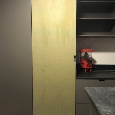 Puerta sin lacar
