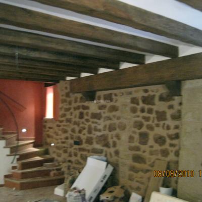 Vigas de madera. Javier Latorre.