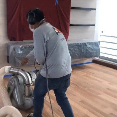 Mantenimiento de piso de madera